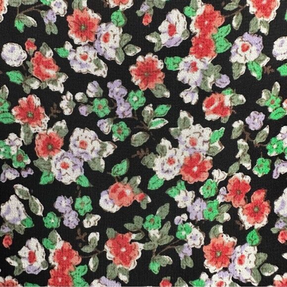 Rebecca Minkoff Alice A-line Multicolored Floral Ruffle Wrap Style Skirt Sz XS - Picture 9 of 15